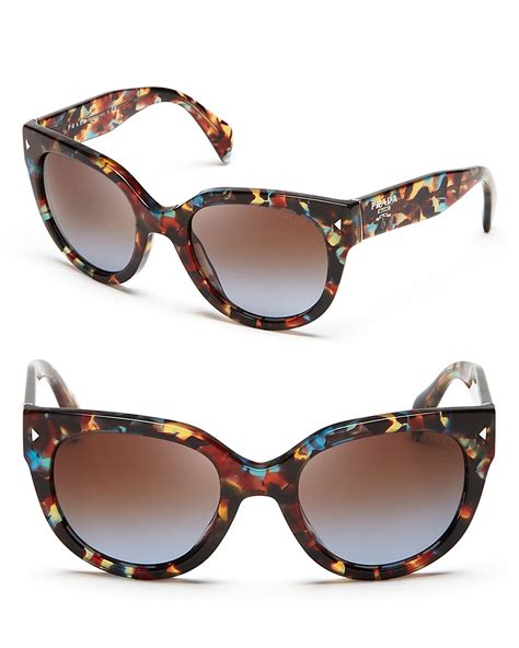 prada sunglasses havana blue